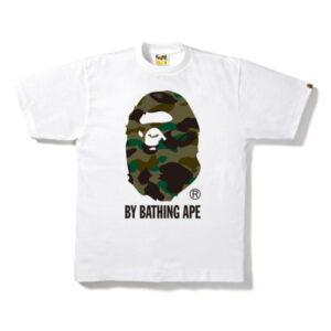 olive green bape shirt