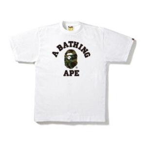 olive green bape shirt