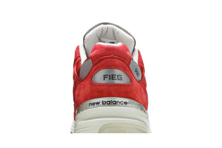 Кроссовки Kith x New Balance 992 Made in USA 'Kithmas Collection - Team Red'