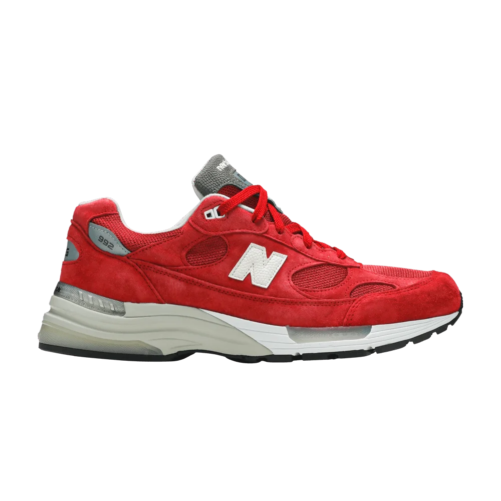 Кроссовки Kith x New Balance 992 Made in USA 'Kithmas Collection - Team Red'