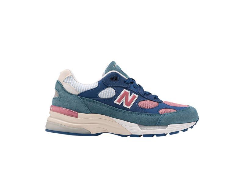 New Balance 992 Made In USA Teal Pink