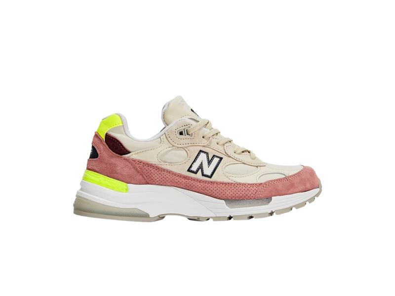 Wmns New Balance 992 Made in USA Off White Red
