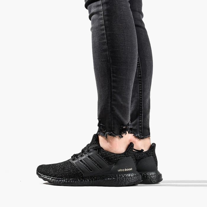 Кроссовки Wmns adidas UltraBoost 4.0 Triple Black Gold