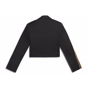 adidas Ivy Park Crop Suit Jacket Plus Size Black 1