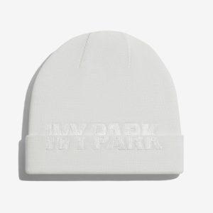 adidas Ivy Park Cut Off Logo Beanie Core White