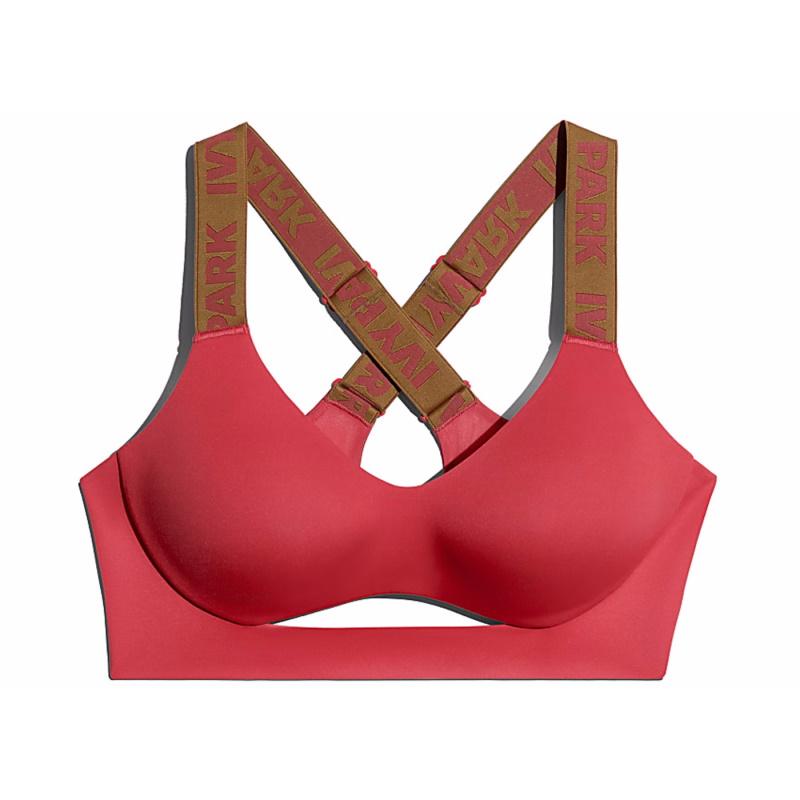 adidas Ivy Park Cutout Medium Support Bra Plus Size Real Coral
