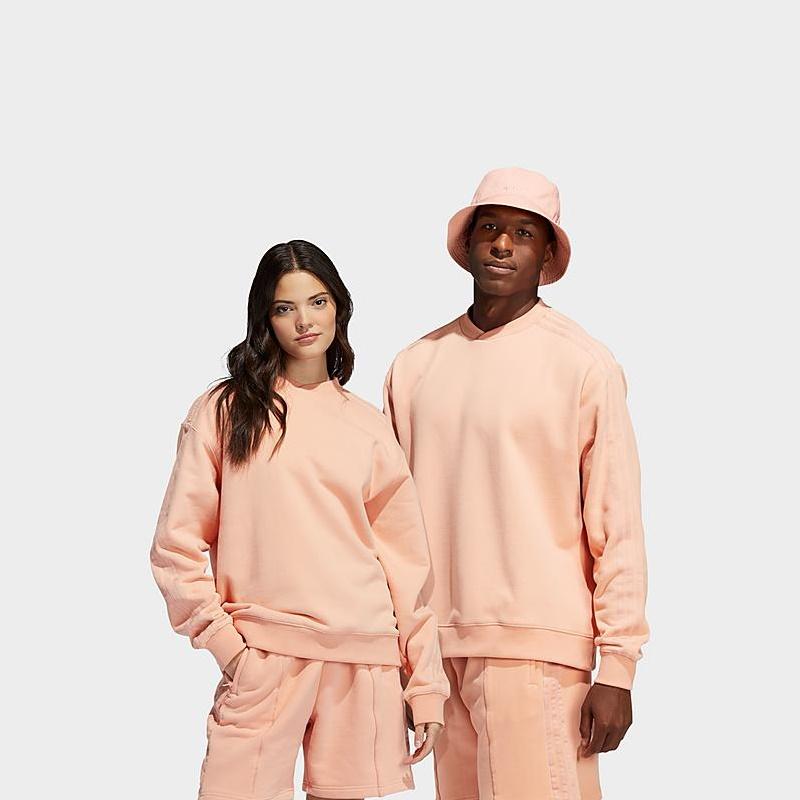 adidas Ivy Park French Terry Crewneck Sweatshirt All Gender Ambient Blush