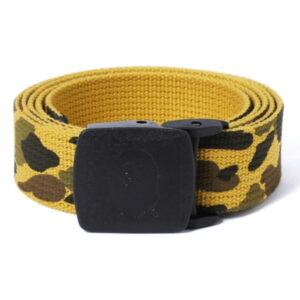 BAPE 1st Camo GI Belt Yellow