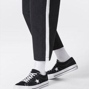 Converse One Star Low Black Suede 2