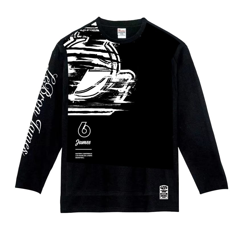 Футболка DPOY BW Lakers LeBron James Longsleeve