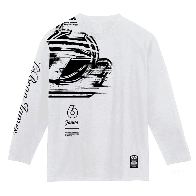 Футболка DPOY BW Lakers LeBron James Longsleeve