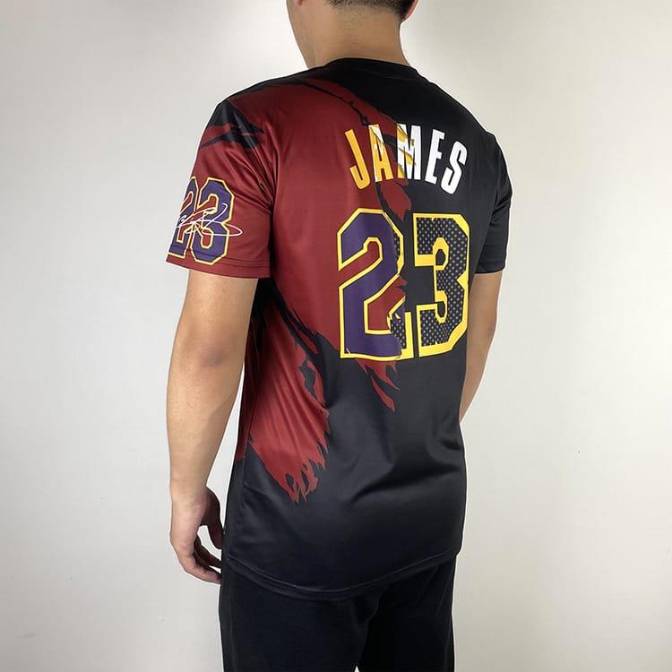 Футболка DPOY Lakers James 23 Fast Dry T-shirt