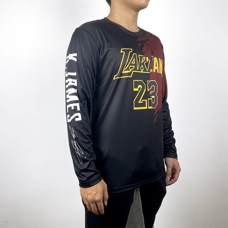 Футболка DPOY LeBron Black Fast dry Longsleeve