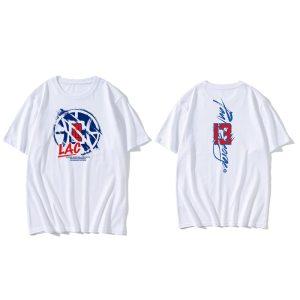 DPOY inked LA Clippers Paul George T shirt 2