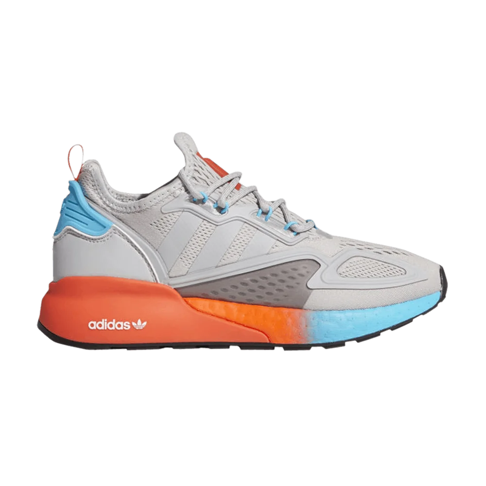 Кроссовки Adidas Wmns ZX 2K Boost 'Grey Signal Cyan'