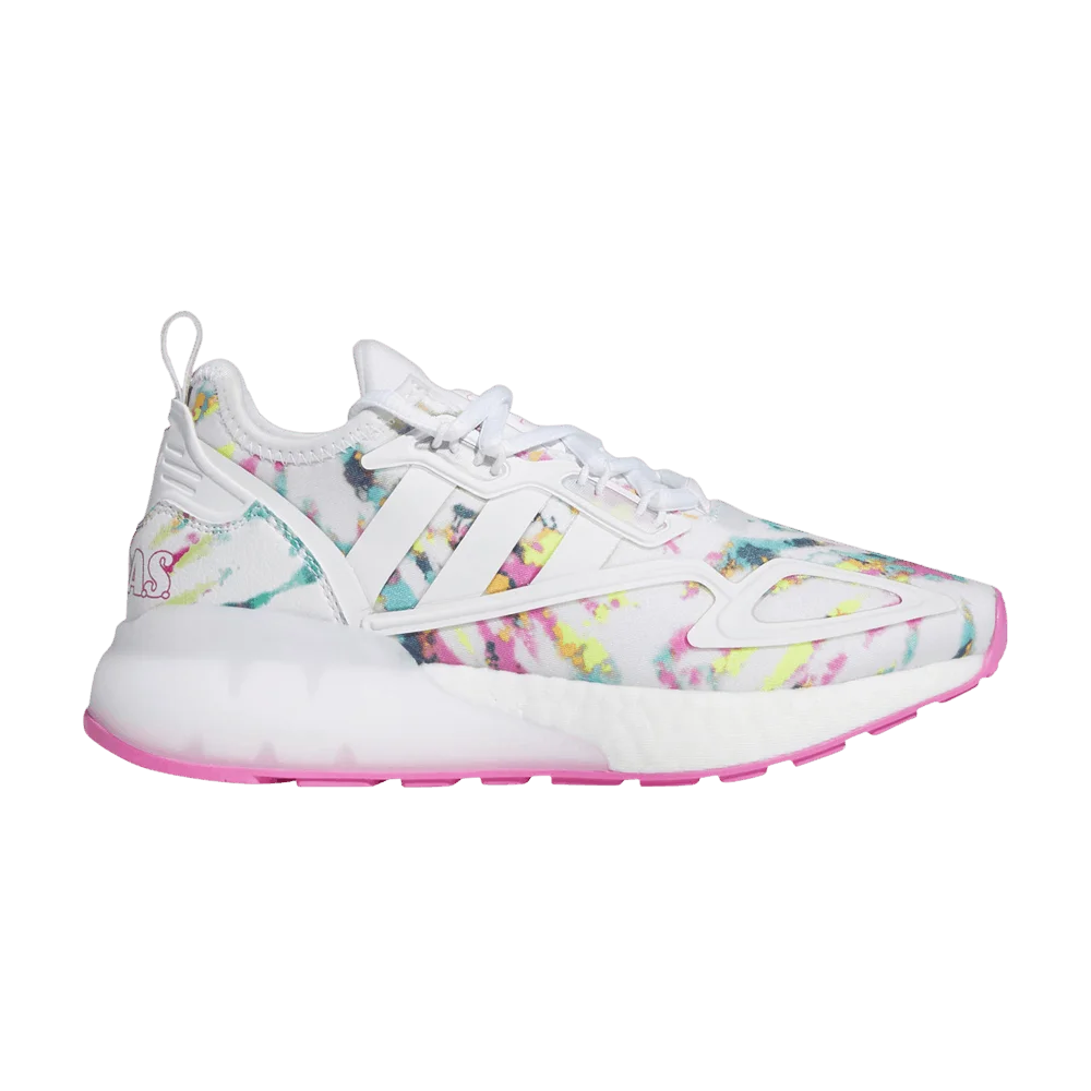Кроссовки Adidas ZX 2K Boost Big Kid 'Watercolor'