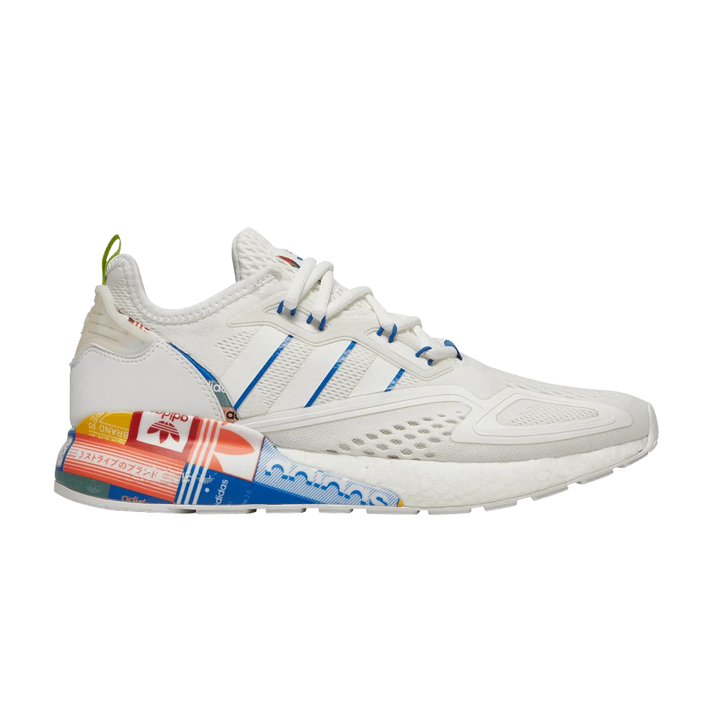 Кроссовки Adidas ZX 2K Boost 'Multi-Color Logos'