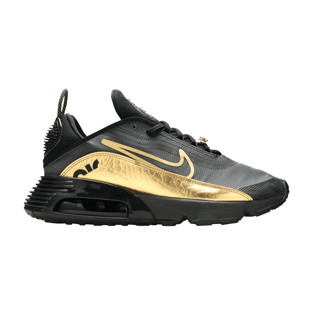 Кроссовки Nike Air Max 2090 'Black Metallic Gold'
