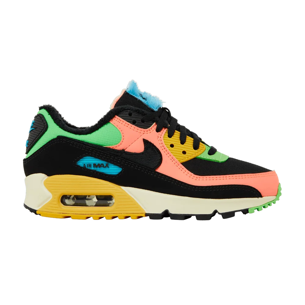 Кроссовки Nike Wmns Air Max 90 'Fur Multi-Color'