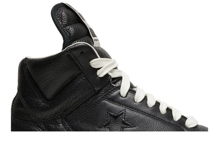 Кроссовки Rick Owens x Converse DRKSHDW TURBOWPN Mid 'Black Cloud Cream'