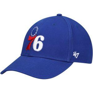 Mens 47 Royal Philadelphia 76ers Legend MVP Adjustable Hat