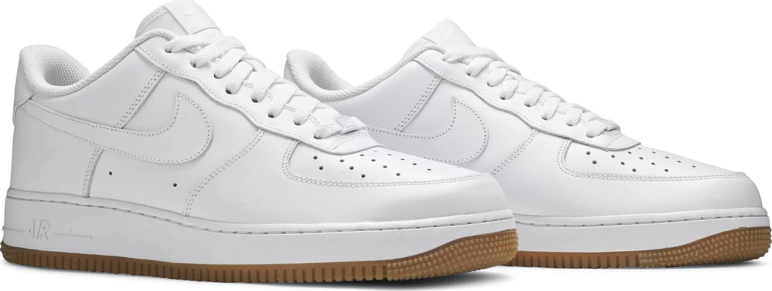 Кроссовки Nike Air Force 1 ’07 White Gum Light Brown