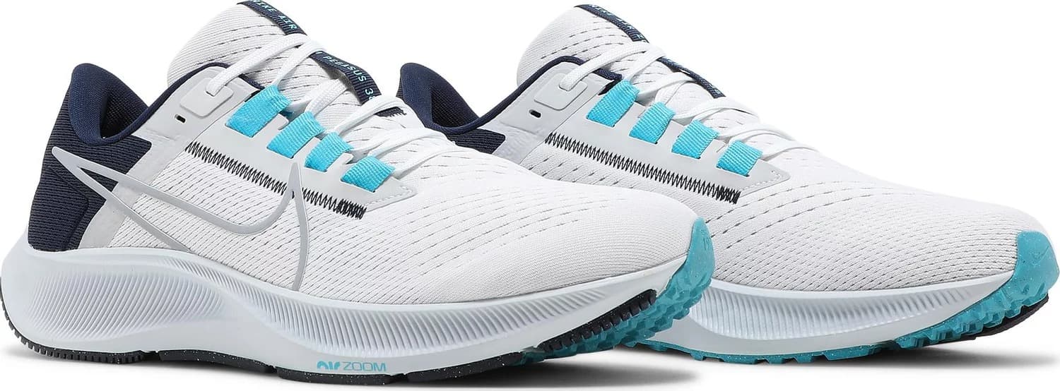 Кроссовки Nike Air Zoom Pegasus 38 White Midnight Navy купить оригинал ...