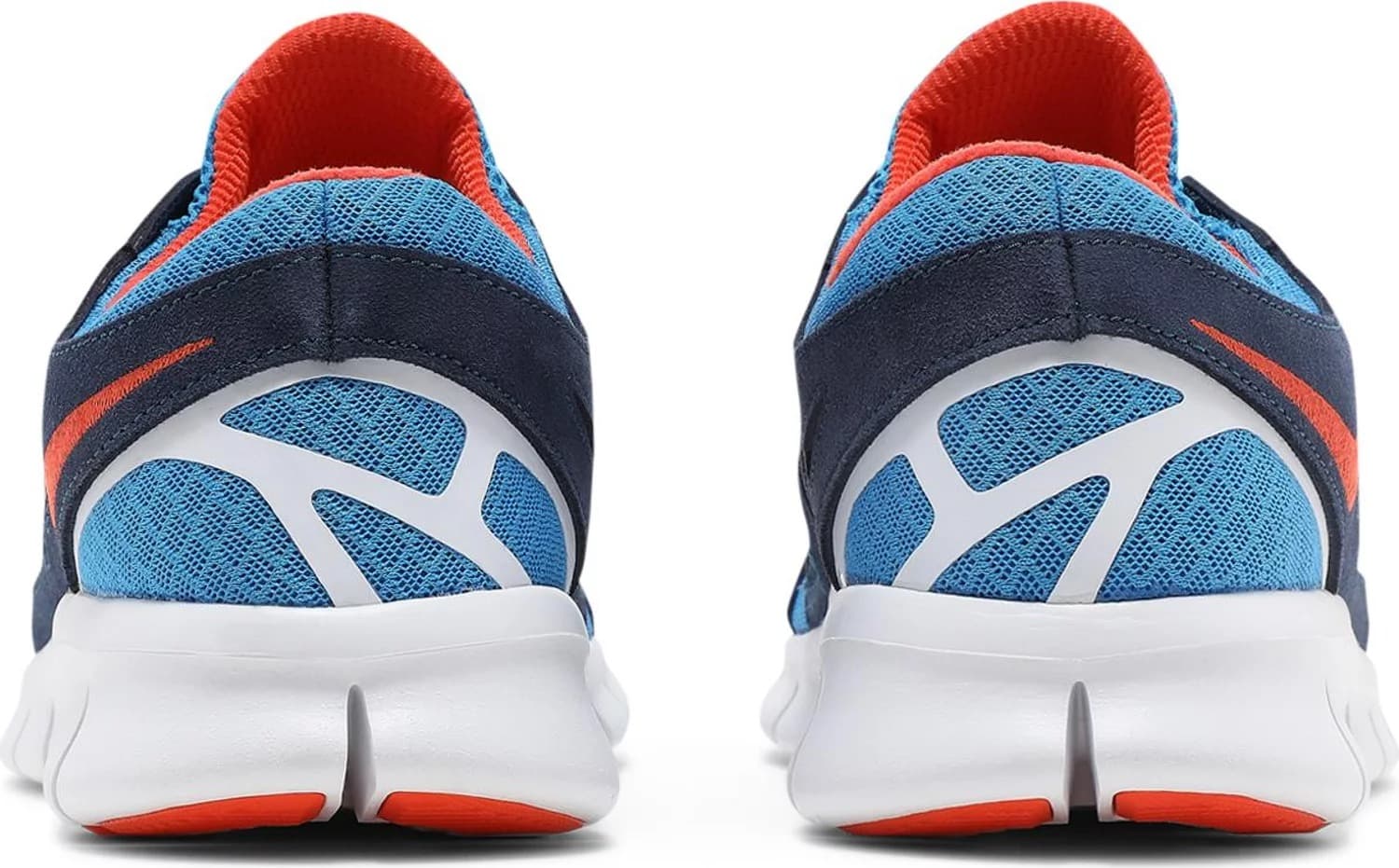 Кроссовки Nike Free Run 2 Light Photo Blue Orange