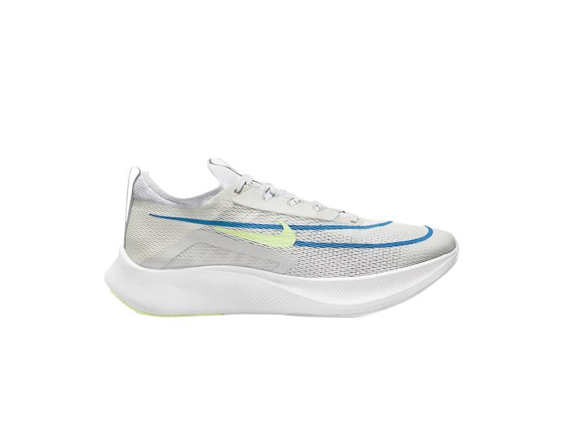 Nike Zoom Fly 4 White Imperial Blue Lime Glow