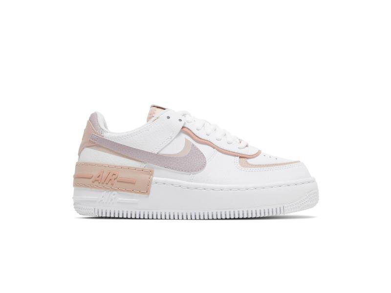 Wmns Nike Air Force 1 Shadow White Pink Oxford