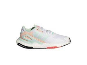 Обувь белого цвета, Ледяная мята, Дэш зелёный