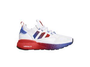 Белый, Солнечный красный, Синий