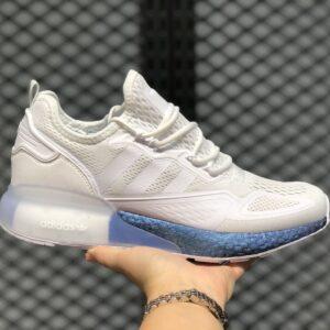 adidas ZX 2K Boost White Boost Blue Violet 1