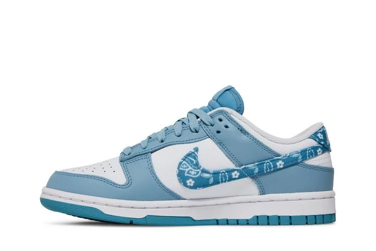 Кроссовки Nike Wmns Dunk Low 'Blue Paisley'