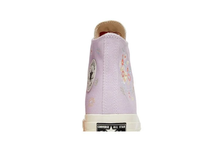 Кроссовки Converse Wmns Chuck 70 High 'Embroidered Floral Print - Pale Amethyst'