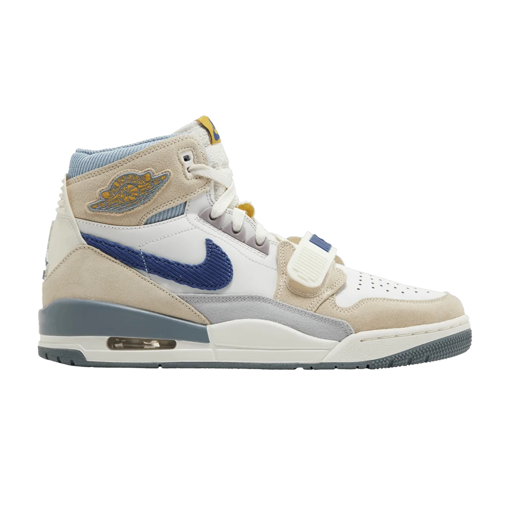 Кроссовки Air Jordan Legacy 312 'Corduroy Swoosh - White Mystic Navy'