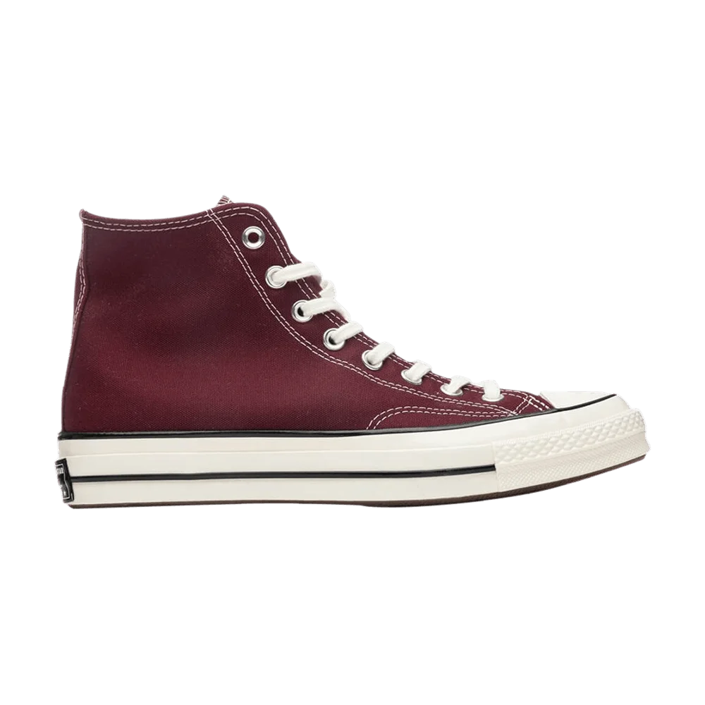 Converse Chuck 70 High 'Recycled Canvas - Deep Bordeaux'