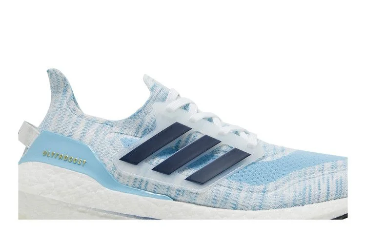 Кроссовки Adidas UltraBoost 21 'White Clear Blue'