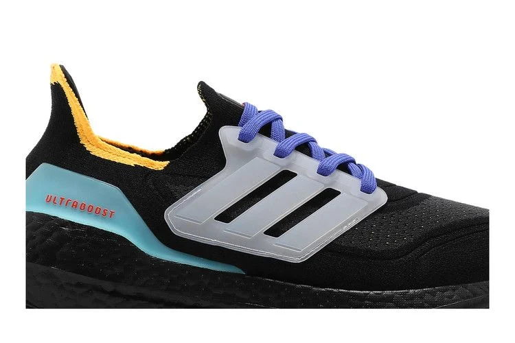 Кроссовки adidas UltraBoost 21 'Black Pulse Aqua'