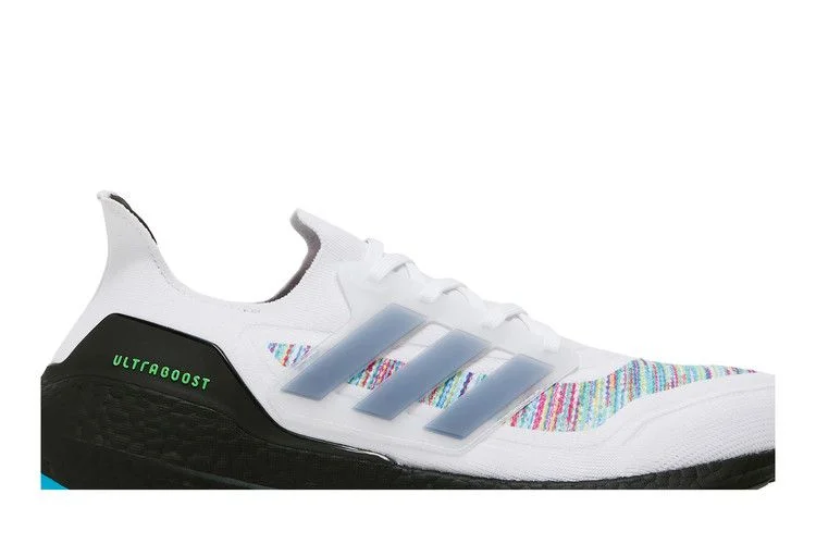 Кроссовки adidas UltraBoost 21 'White Screaming Green'