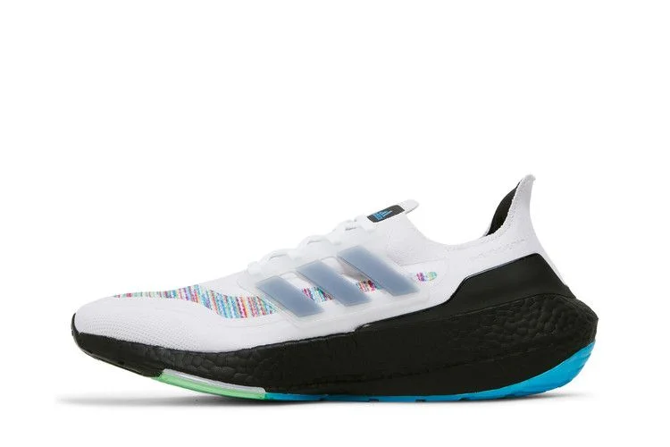 Кроссовки adidas UltraBoost 21 'White Screaming Green'