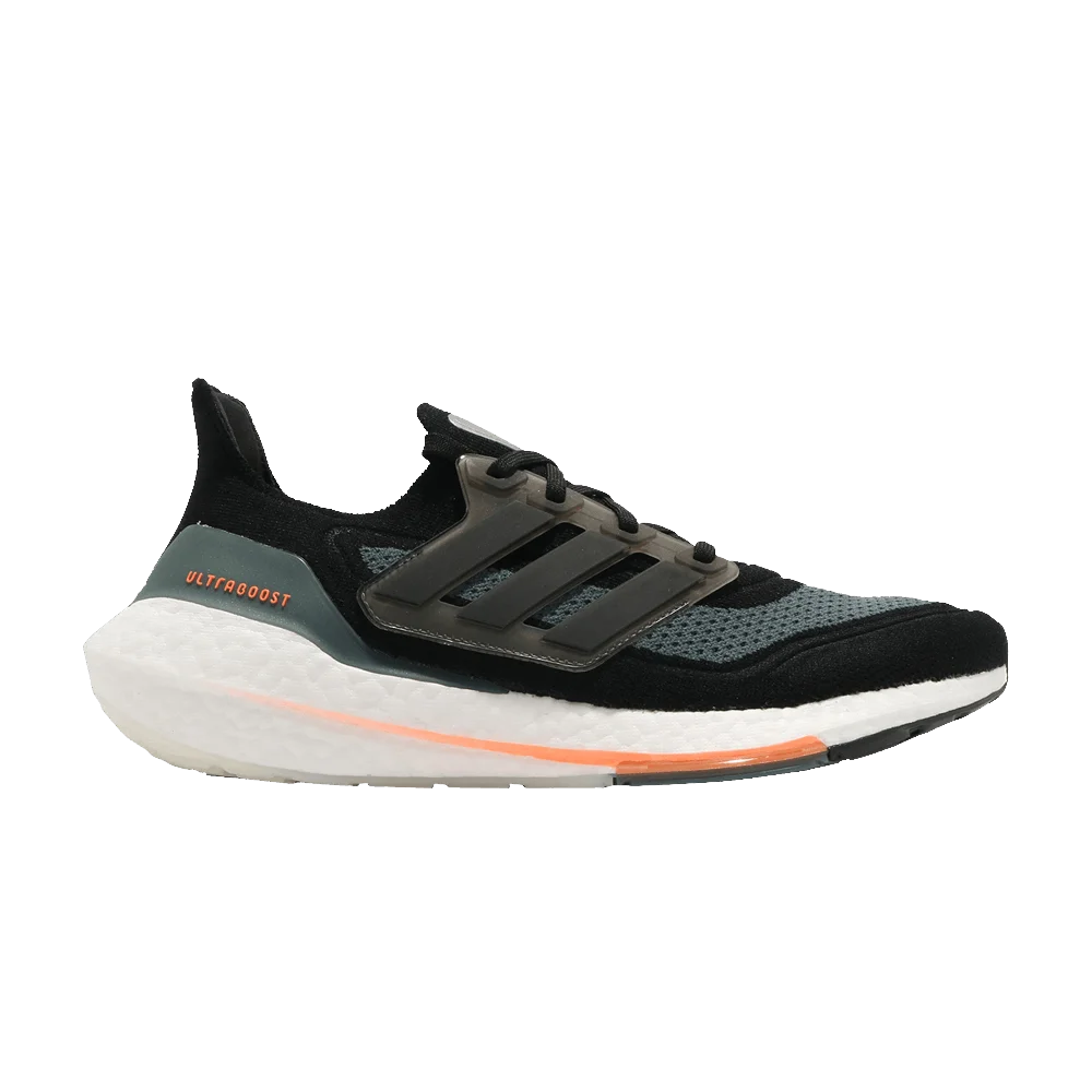 Кроссовки adidas UltraBoost 21 'Black Screaming Orange'