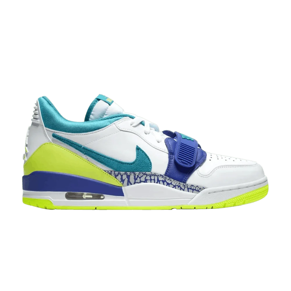 Кроссовки Just Don x Air Jordan Jordan Legacy 312 Low 'Neon Aquamarine'