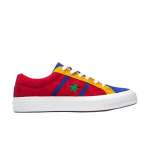 Converse One Star Academy Low Enamel Red Blue