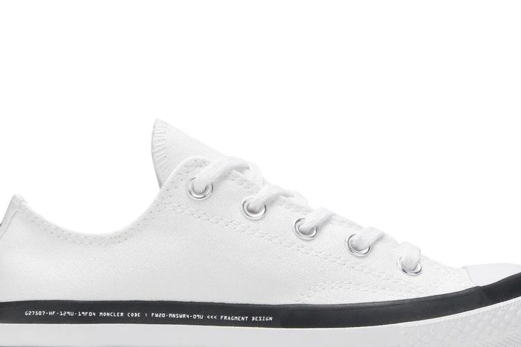 Кроссовки Fragment Design x Moncler x Converse Chuck 70 Low 'White'