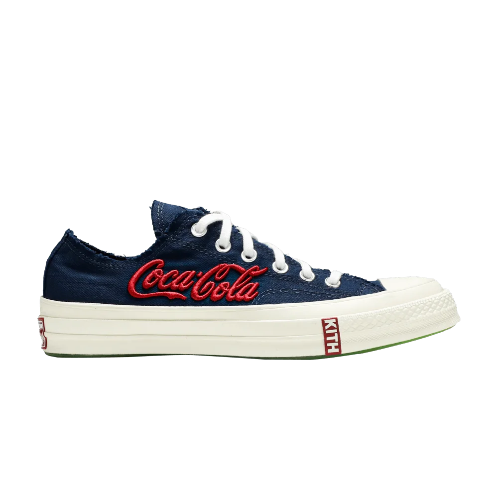 Кроссовки Kith x Coca-Cola x Converse Chuck 70 Low 'Navy'