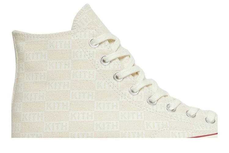 Кроссовки Kith x Converse Chuck 70 Hi 'White Monogram'