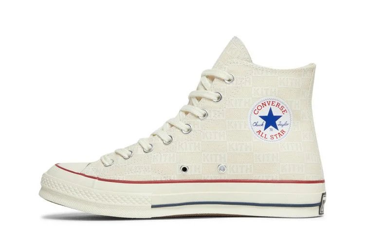 Кроссовки Kith x Converse Chuck 70 Hi 'White Monogram'