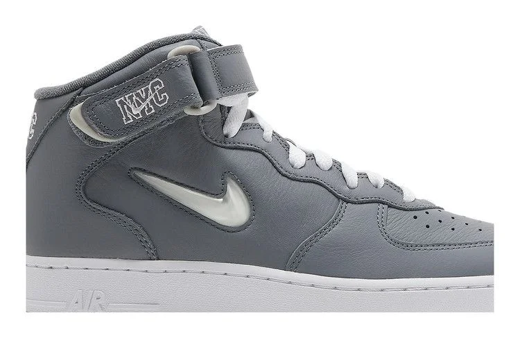 Кроссовки Nike Air Force 1 Mid Jewel QS 'NYC - Cool Grey'