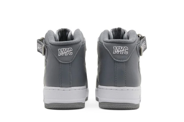 Кроссовки Nike Air Force 1 Mid Jewel QS 'NYC - Cool Grey'